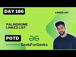 Palindrome Linked List |Python |