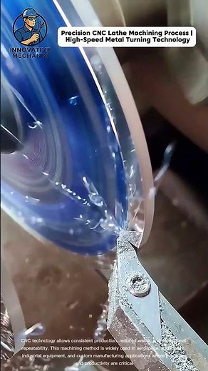 Precision CNC Lathe Machining Process | High-Speed Metal Turning Technology
