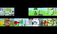 Mix of 8 videos from youtube : 30 bfdi compilation scans