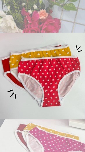 15K views · 1K reactions | Diy calzones para niña  Patrón Gratis en la página web ♥✨ comenta un ⭐ si tú haces los calzones de tus niños o  si los compras 來 Máquina: Janome México #costura #coser #pantaleta #maquinadecoser #aprendeacoser #patronesgratis | Mami Costurera | Facebook