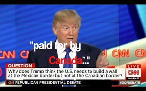 Breaking News: Donald J. Trump wants to build a wall with Canada. #GreatWallOfCanada burrardstreetjournal.com for more "breaking news" and The Burrard Street Journal | The Burrard Street Journal