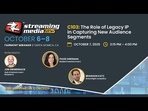 C103. The Role of Legacy IP in Capturing New Audience Segments