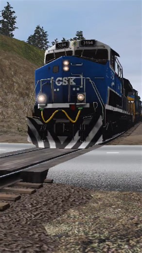 Trainz 3: CSX 3194 leads an ethanol train