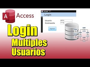 🔐Create a Login in Access for Multiple Users💻 | Step-by-Step Login Validation