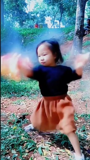 super action little lady in the park #kungfu #shortvideo #short