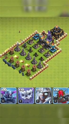 Jitesh Gaming on Instagram: "Level 1 Defences Vs Level 1 troops #clashofclans #coc #mobilegaming #clashofclansindia #clashon #supercell #cocstrategy #clashofclansattack #clashofclansbase"