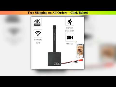 Mini Camera 4k Wifi Camara DIY PC Cam Module Lens Battery Powered Video DVR Recorder Security Cam