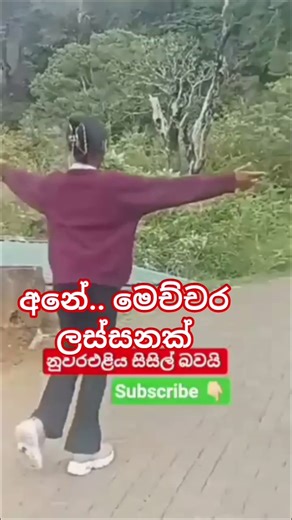 අනේ මෙච්චර ලස්සනක්☝🏻 subscribe # Trip Sri Lanka# sinhala songs # music video