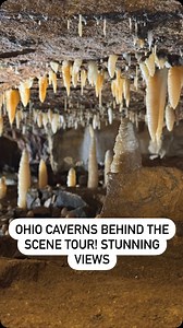 2.5K reactions · 189 comments | Some of the most gorgeous caves I’ve ever seen in my life! @ohiocaverns is a destination spot if you’re ever in Ohio! Located in west liberty Ohio this is an adventure for the whole family! 103 feet below ground of some of the most stunning views you’ll ever see! This is a bucket list spot! #ohiocaverns #cavetour #caves #ohiodestinations #westlibertyohio #caverns #cavesandcliffs #travelreels #travelblogger | Snipingfordom | Facebook