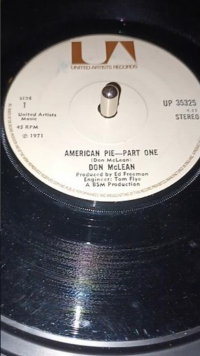Arc-45 - Don McLean - American pie (1970)