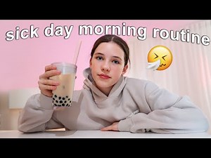 MY SICK MORNING ROUTINE 🤧