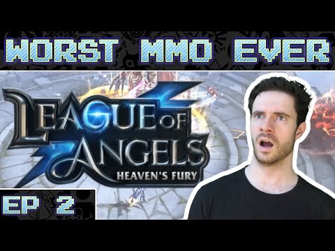 Worst MMO Ever? - League of Angels: Heaven's Fury [1 hour gameplay review]