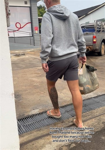 Sending Clothes Home While Backpacking in Thailand