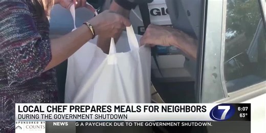 Local chef serves his community during the government shutdown