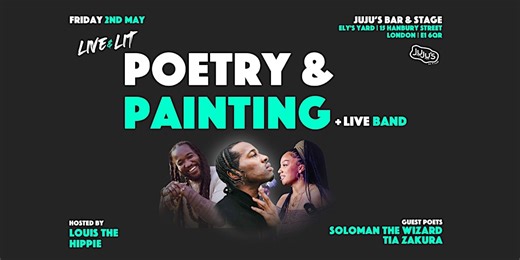 Live&Lit: Spoken Word Poetry & Painting   Live Band & After Party