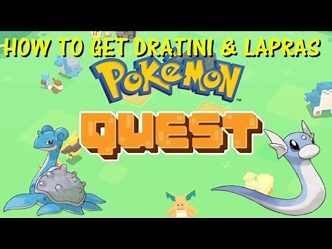 Pokemon Quest - How to get Dratini and Lapras