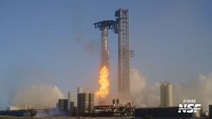 53K views · 1.1K reactions | Remote slow-mo views of launch and booster catch on Starship Flight 8.  D Wise for NASASpaceflight | NASASpaceflight.com | Facebook