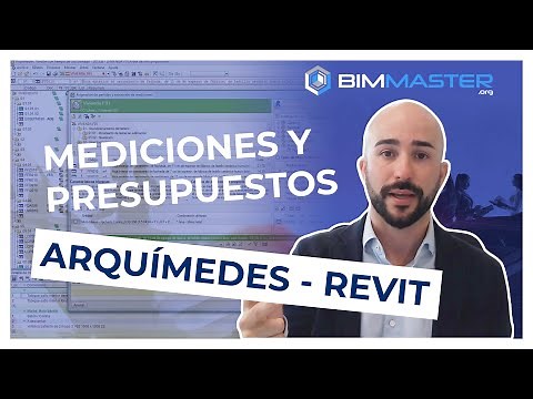 Cómo hacer Mediciones y Presupuestos con Revit y Arquímedes. BIM5D - Revit - Arquímedes.