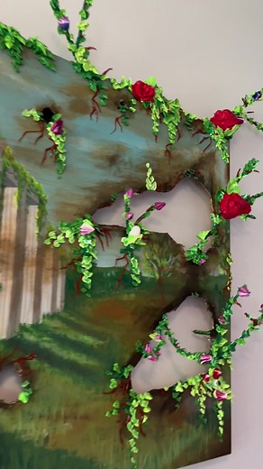 Painting Progress: Traditional 2D Art with Acrylic Depth | Nicolas Abtan