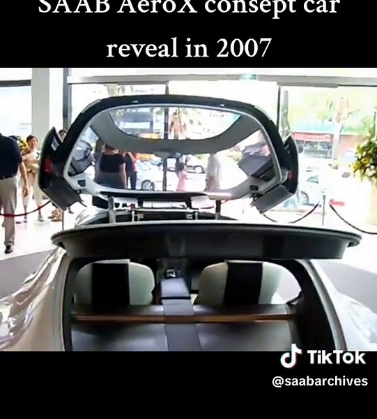 Discover the Rare SAAB AeroX Concept Car