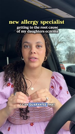 Erin Prince | Mom Vlogs & Lifestyle on Instagram: "I always had a gut feeling my daughters eczema was so much bigger than just eczema… I wasn’t on the train of believing eczema is “normal” because it is NOT. since finding my daughters triggers after allergy testing, IgE blood tests and now electrodermal testing, everything changed. I didn’t know if her skin would ever fully heal but the moment we got serious about her diet, her skin healed and changed!!! not just her skin but also the inflammati