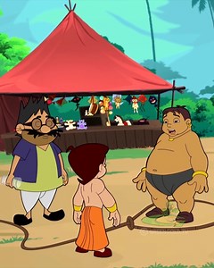 A fierce competition brews between Chhota Bheem and the mighty Kali — strength, courage, and wit collide in an epic showdown! #chhotabheem #fun #kids #kidscartoon | Mighty Raju