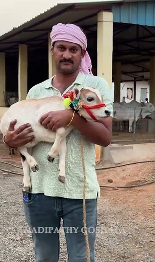 😍World's Shortest Cattle -Nadipathy Cattle | Recreated By Dr P Krishnam Raju | Nadipathy Goshala |