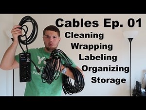 DJ Tutorials: How to Wrap Clean, Organize, and Store CABLES | Cables Ep 01