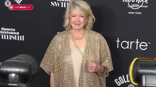 Martha Stewart stuns at Sports Illustrated Swimsuit launch bash