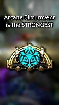 Arcane Circumvent: THE STRONGEST Arcane (IMO) #shorts #warframe #theoldpeace #gaming #streamer #wfcc