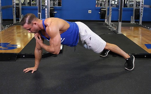 Shoulder Tap Push Up