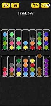Ball Sort Puzzle - level 345