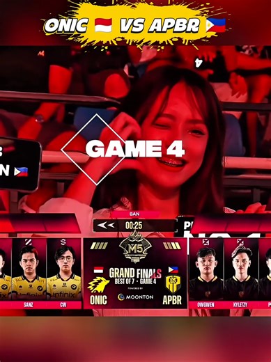 ONIC vs APBR - Game 4 Grand Finals M5 World Championship