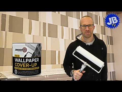 How To Cover Up Wallpaper Using ZINSSER 3 in 1 Wallpaper Cover-Up