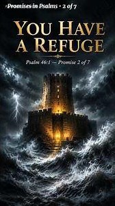You Have a Refuge — The Promise God Made for Your Worst Moments | Psalm 46:1 #christianshorts #faith