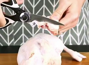 Kitchen Scissors Woman Use Multi-purpose scissors Heavy Duty Cooking Shears Black Kitchen Scissors Adults Sharp Utility Siccors For Food