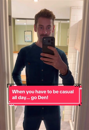 After coming out of hospital I have been LIVING in casual clothes, so I had to try the DEN Union Suit in teal! @DEN Loungewear Fit is perfect and it’s sooooo comfy! #denmenswear #loungewear
