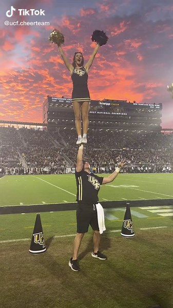 Exciting Cheerleading Stunts and Sunsets at The Bounce House