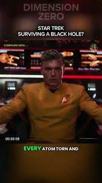 Star Trek: Could the Enterprise Survive a Black Hole's Accretion Disk?