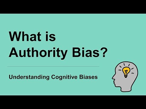 What is Authority Bias? [Definition and Example] - Guide to Cognitive Biases
