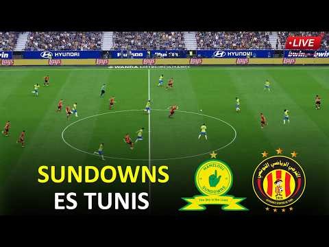 🔴Sundowns vs ES Tunis I CAF Champions League 2026 I Video Game Simulation