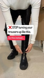 2K views · 62 reactions | Elevate your turn-up jeans and trousers...