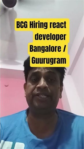 High Paying React Developer Job | BCG X Delivery Hiring Software Engineers