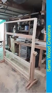 Shop Made Large 5ft x 5ft Weaving Loom Learn How to Weave
