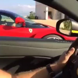 20K views · 495 reactions | La Ferrari vs Ferrari F12 on the highway | Beautiful Cars | Facebook
