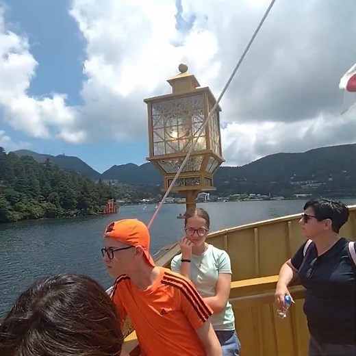Onboard the Queen Ashinoko ship