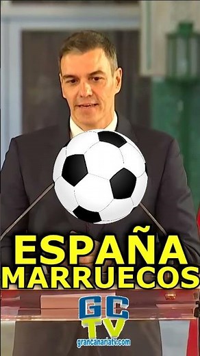 "Espero una final del Mundial de fútbol España - Marruecos" Pedro Sánchez #shorts