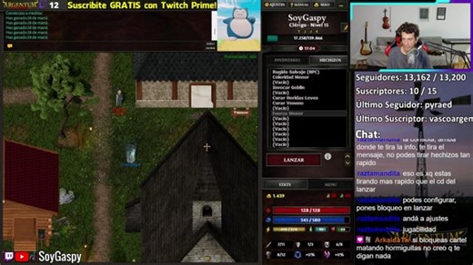 Argentum Online [Día 4] ⚔️ Ya estamos lvl 14 🔥 Apoyen con la view ☕ !redes !tiktok #AO20