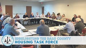 The newly formed Dare County Housing Task Force is on a mission to tackle housing challenges head-on! This video provides an overview of the 25-member task force’s approach to finding solutions to the housing challenges faced by the community. Housing Task Force members share feedback from its inaugural meeting, which was held on January 18, 2024. Learn more at DareNC.gov/Housing. Next Housing Task Force meeting: Tuesday, February 20, 2024 at 9 a.m. at the Dare County Administration Building (95