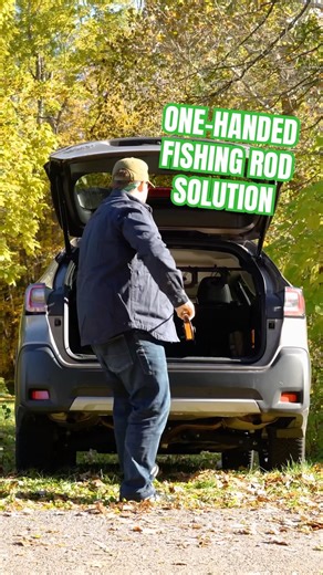 Wheels to water in seconds… The Rod Rig is the fastest & BEST way to store + transport fishing poles